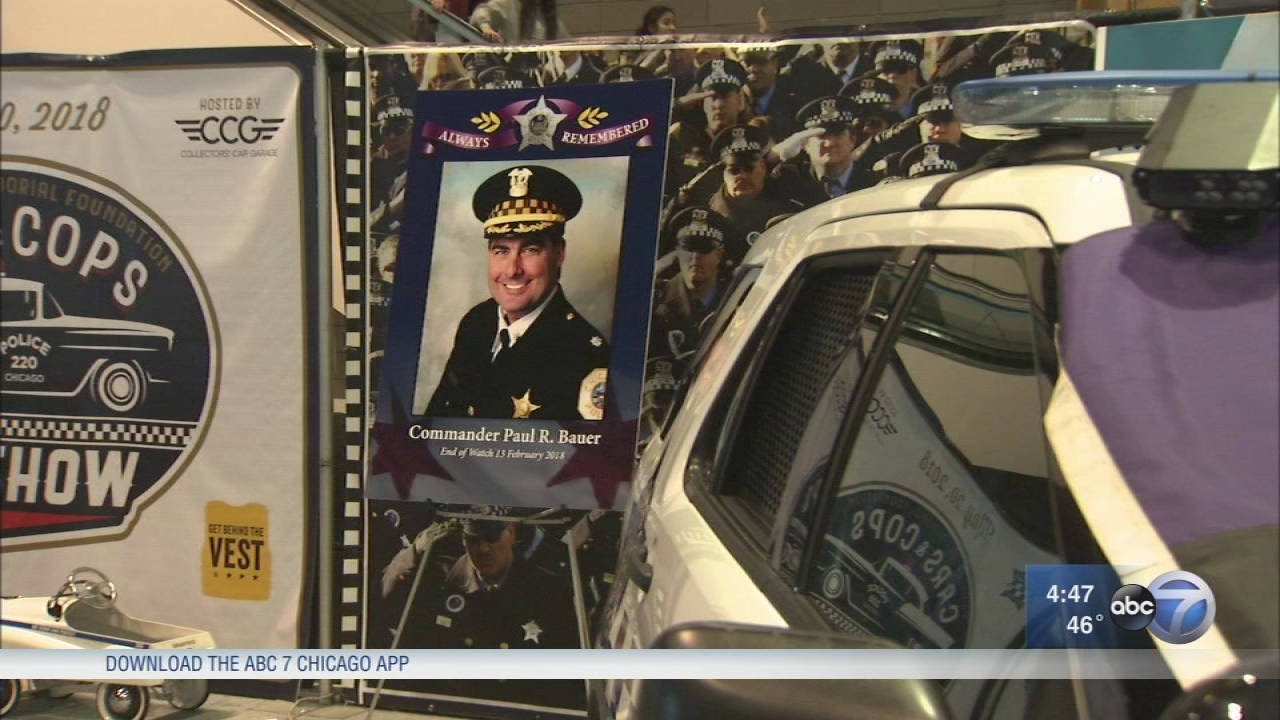 Chicago Auto Show police booth becomes memorial to Cmdr. Paul Buaer