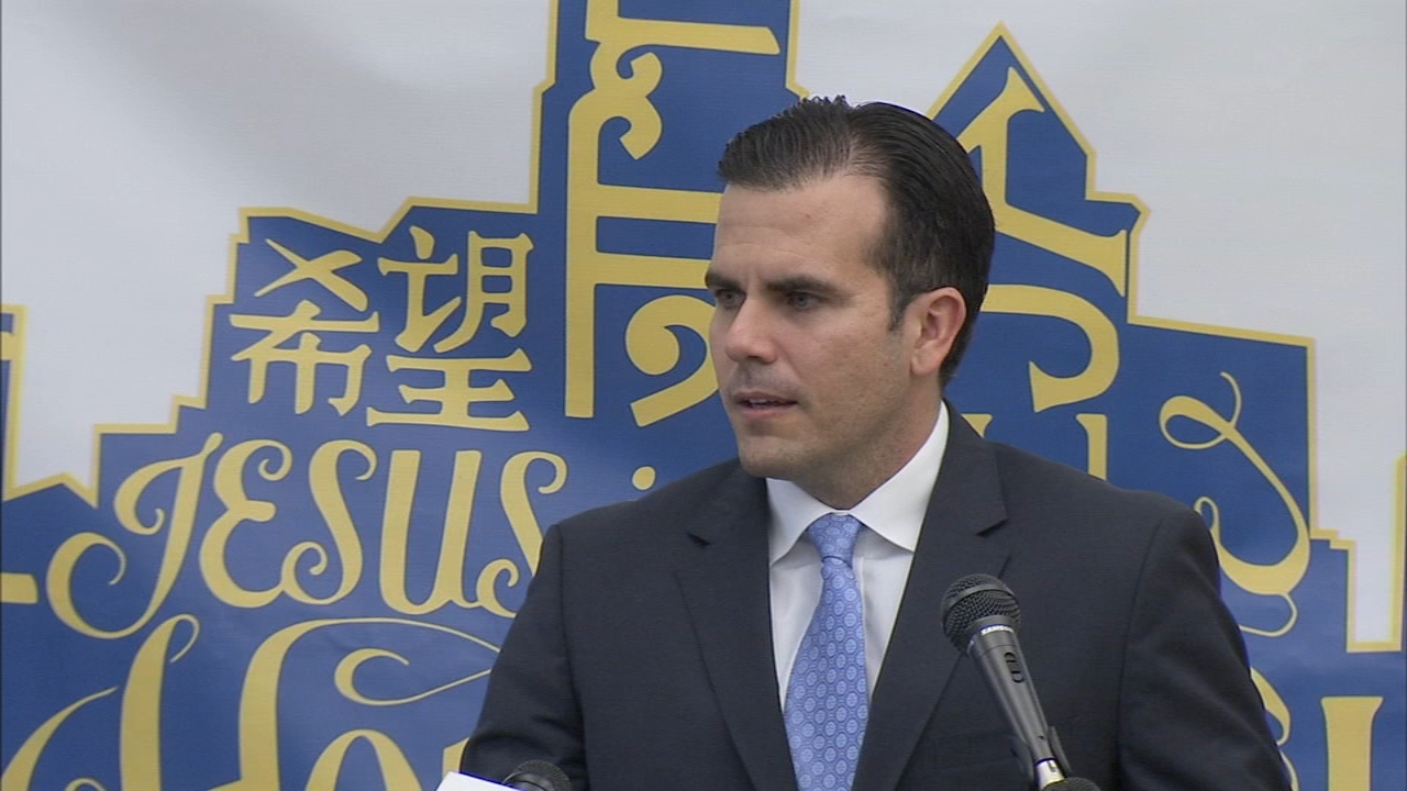Puerto Rico's governor discusses crisis during Philly trip