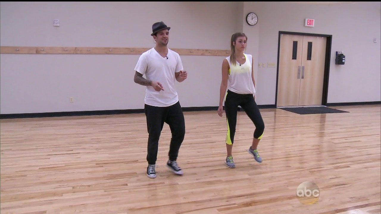 Sadie Robertson and Mark Ballas