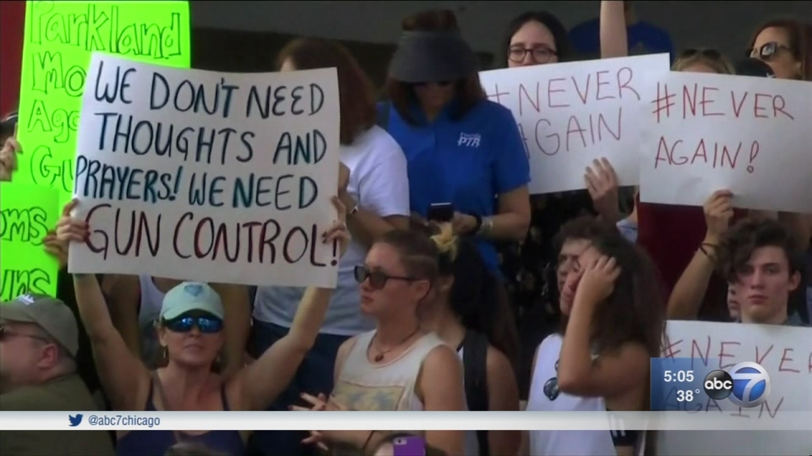 Fla. school shooting survivors call for change, protests - ABC7 Chicago