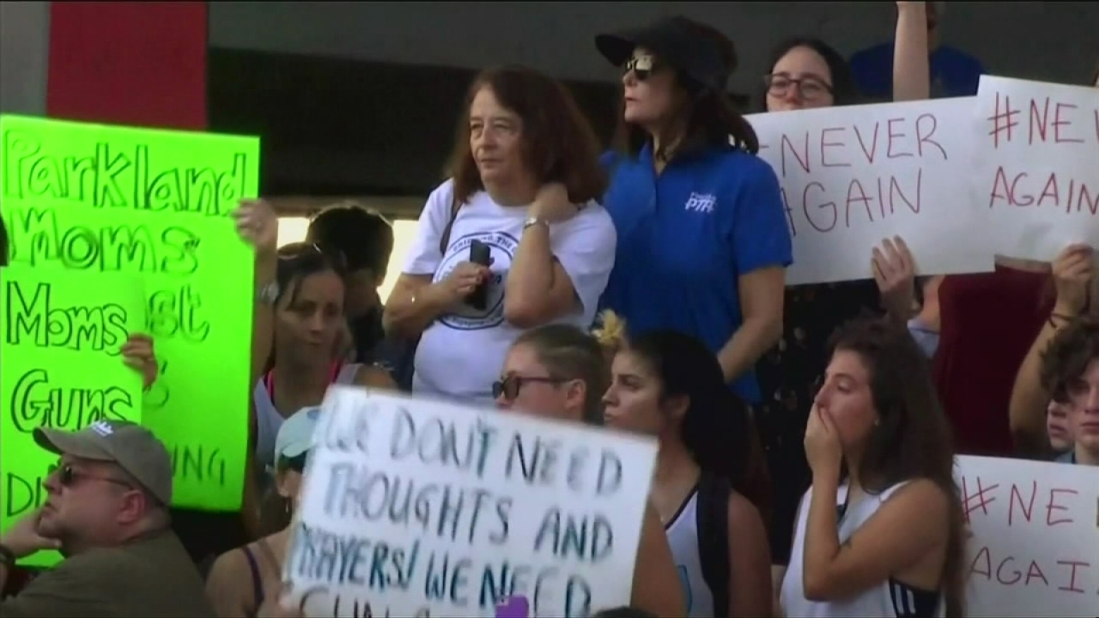 Survivors of Florida high school shooting call for action on gun ...