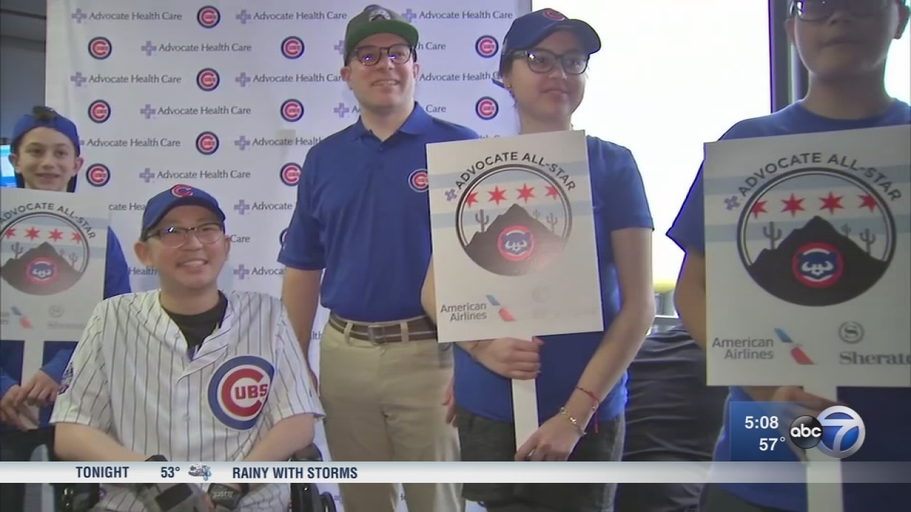 Young cancer patients get free trip to Cubs spring training