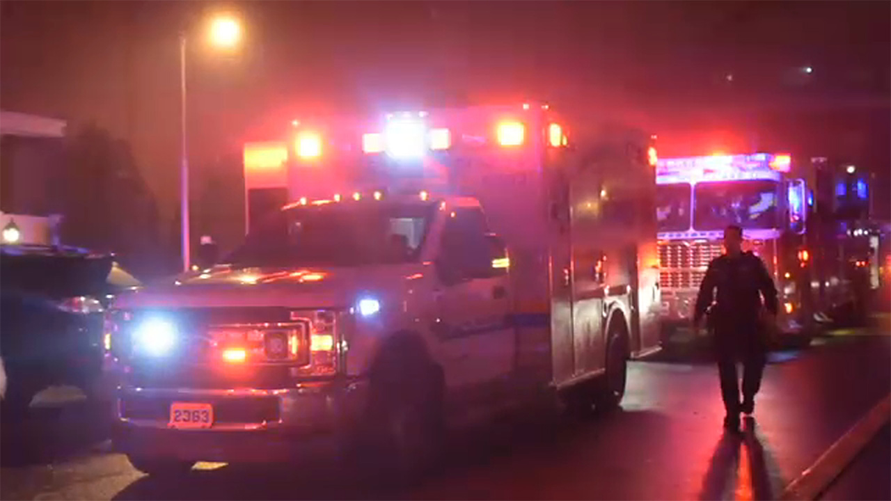 Firefighter injured in Westbury