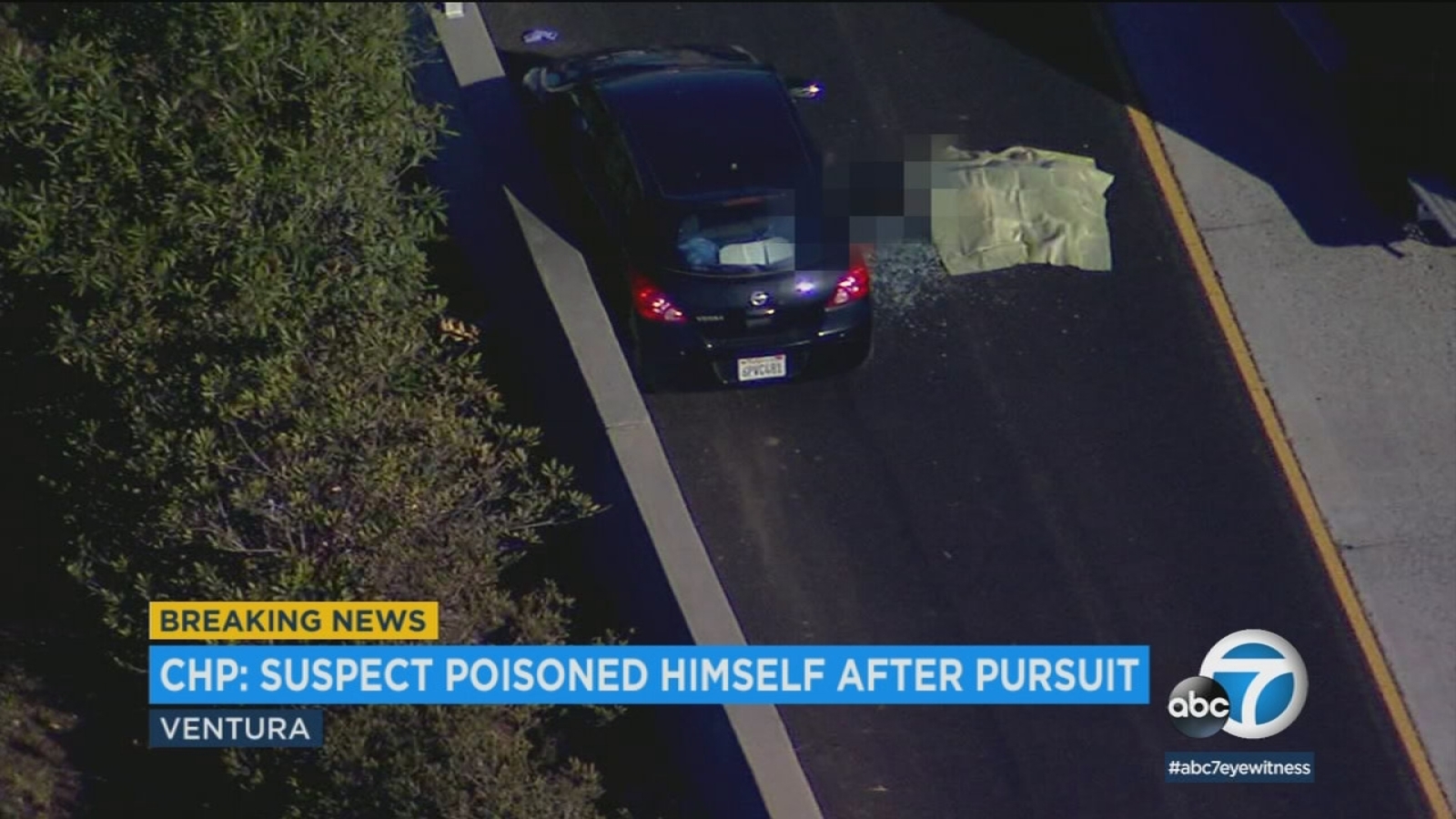 Ventura chase suspect dies after apparent poisoning, California Highway ...