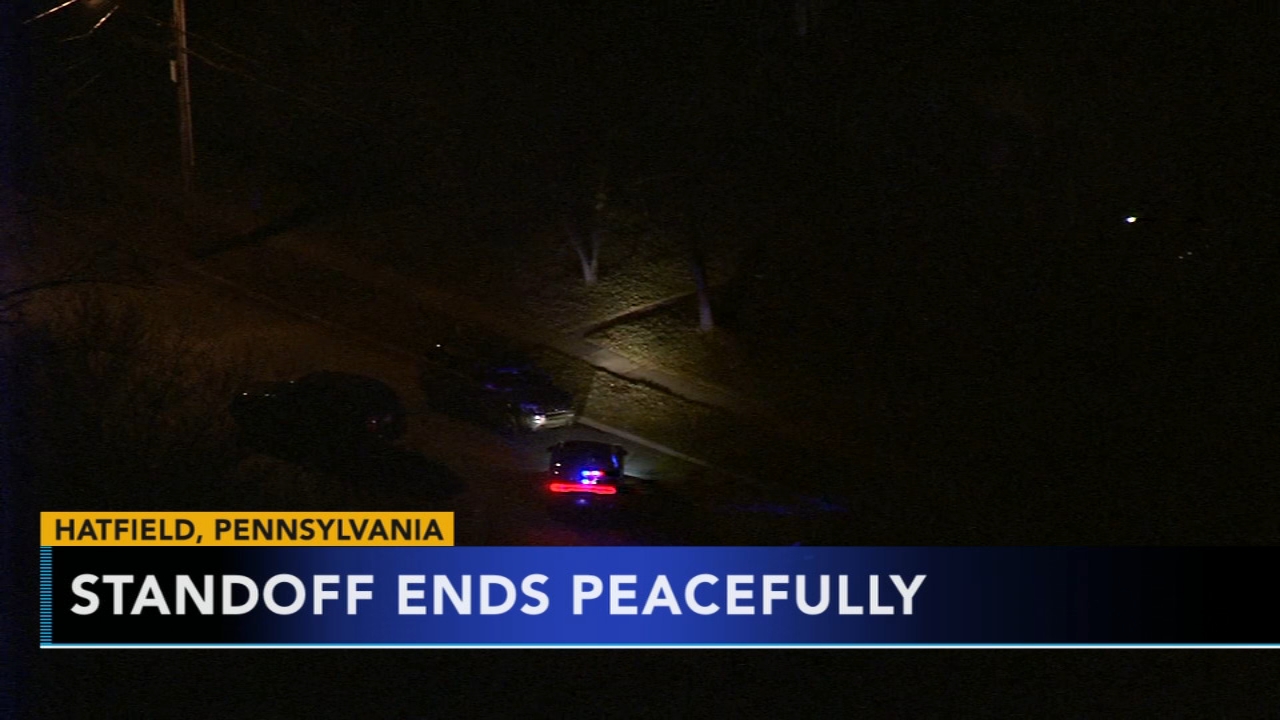 5-hour standoff ends in Hatfield, Pa.