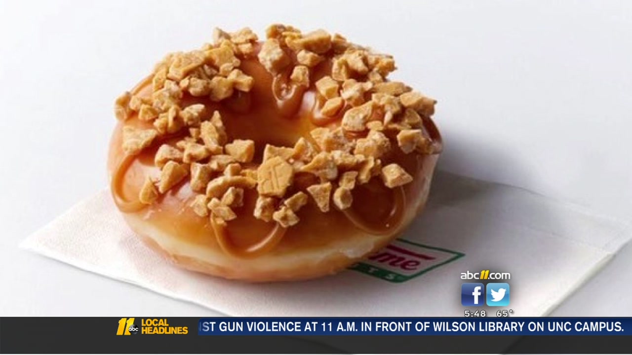 Going for the gold: Krispy Kreme introduces new Hershey's Gold Doughnut