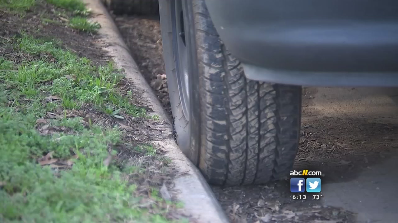 Who is slashing tires in Raleigh?