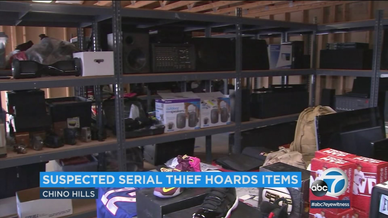 'Hoarder' burglar kept $200K of property in storage, police say