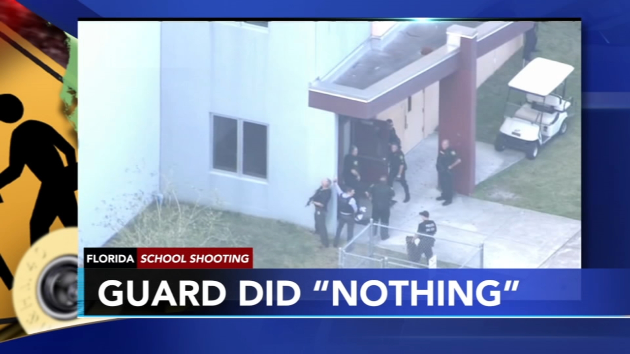 Armed guard did nothing during Parkland School Shooting
