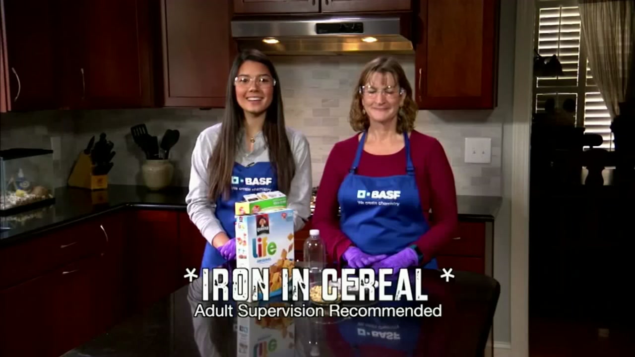 Iron in cereal