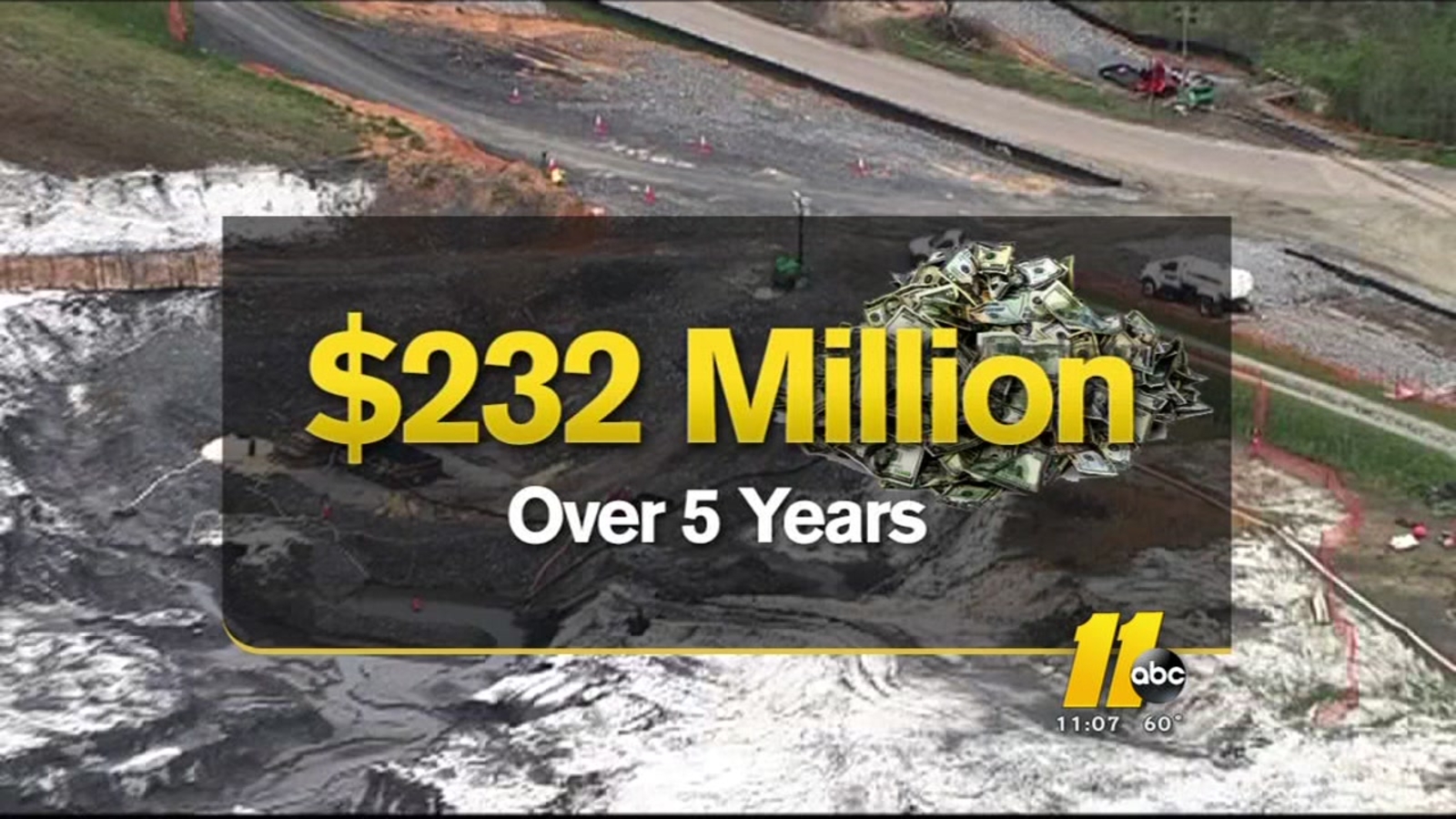 Duke Energy can charge for coalash cost, with a penalty ABC11