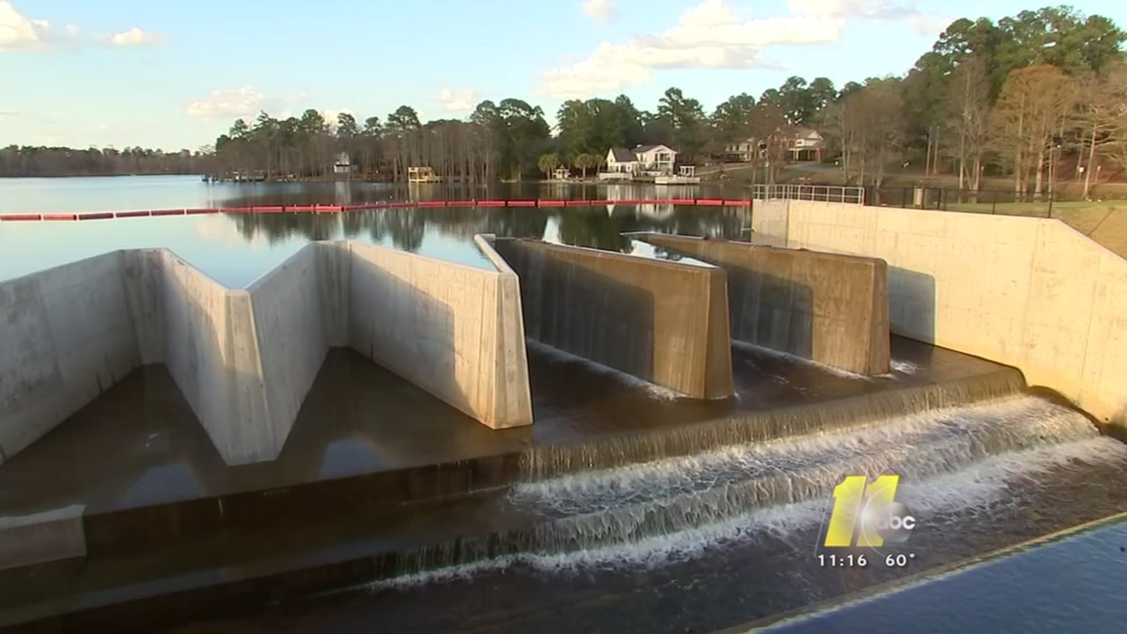 Hope Mills issues warning on dam ABC11 RaleighDurham