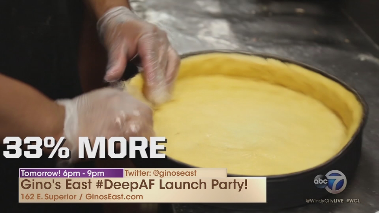 Gino's East launches #DeepAF pizza