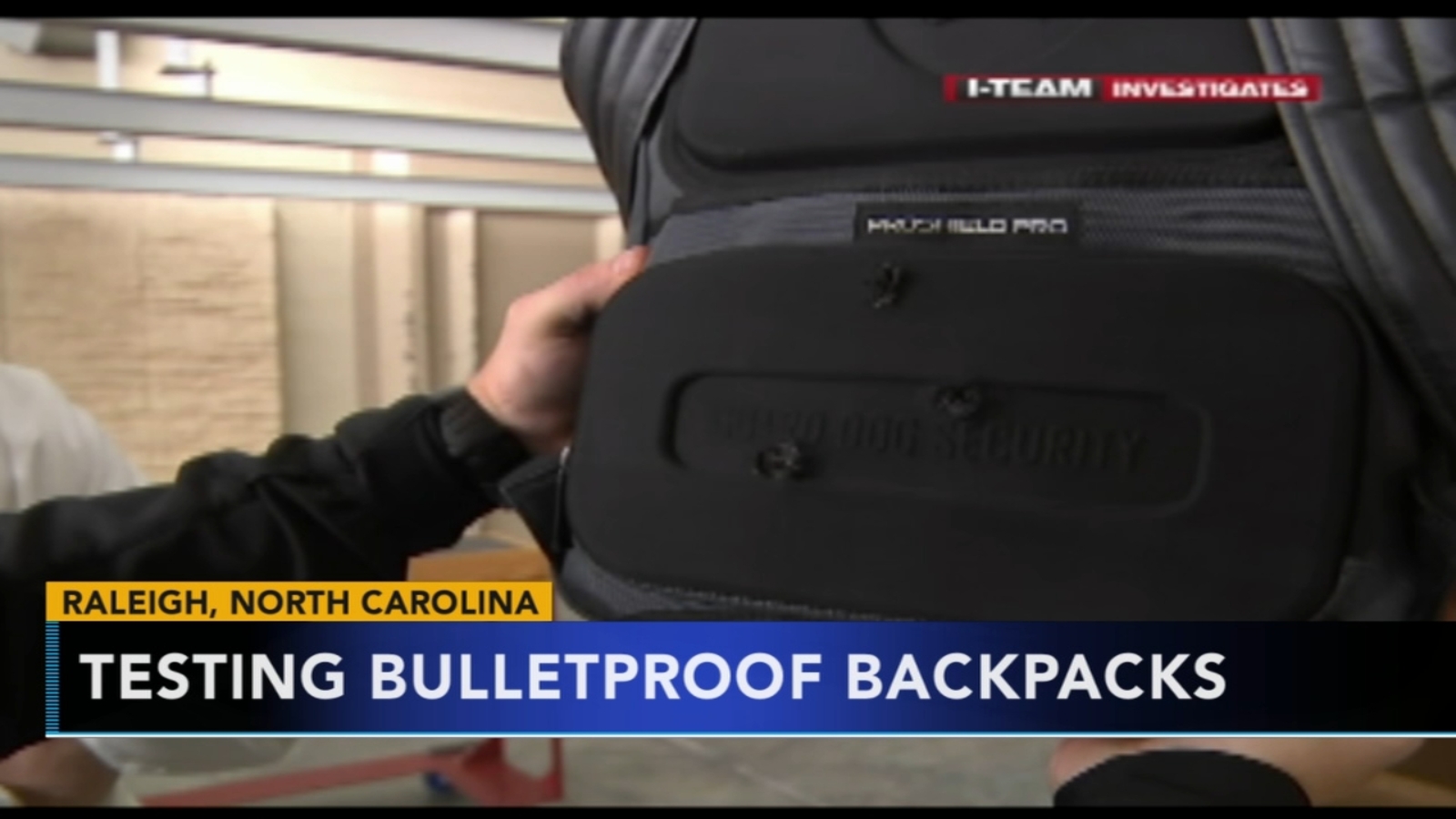 In demand bulletproof backpacks put to the test 6abc Philadelphia