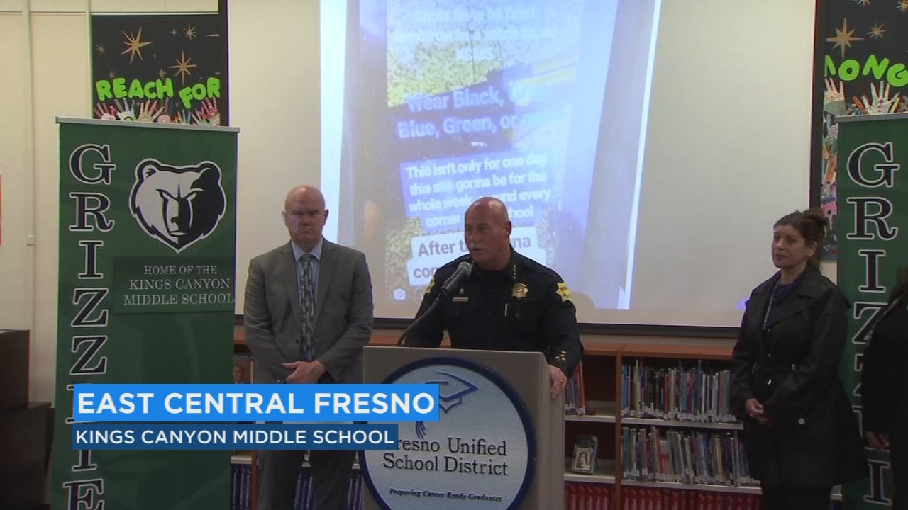 Fresno Police announce student arrested for school threats on social media