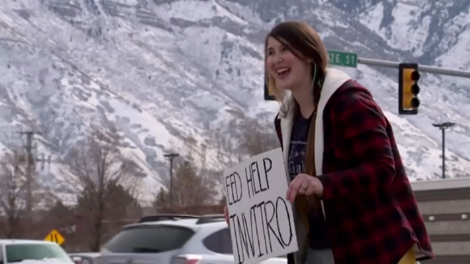 Utah woman panhandles in hopes of becoming a mom - 6abc Philadelphia
