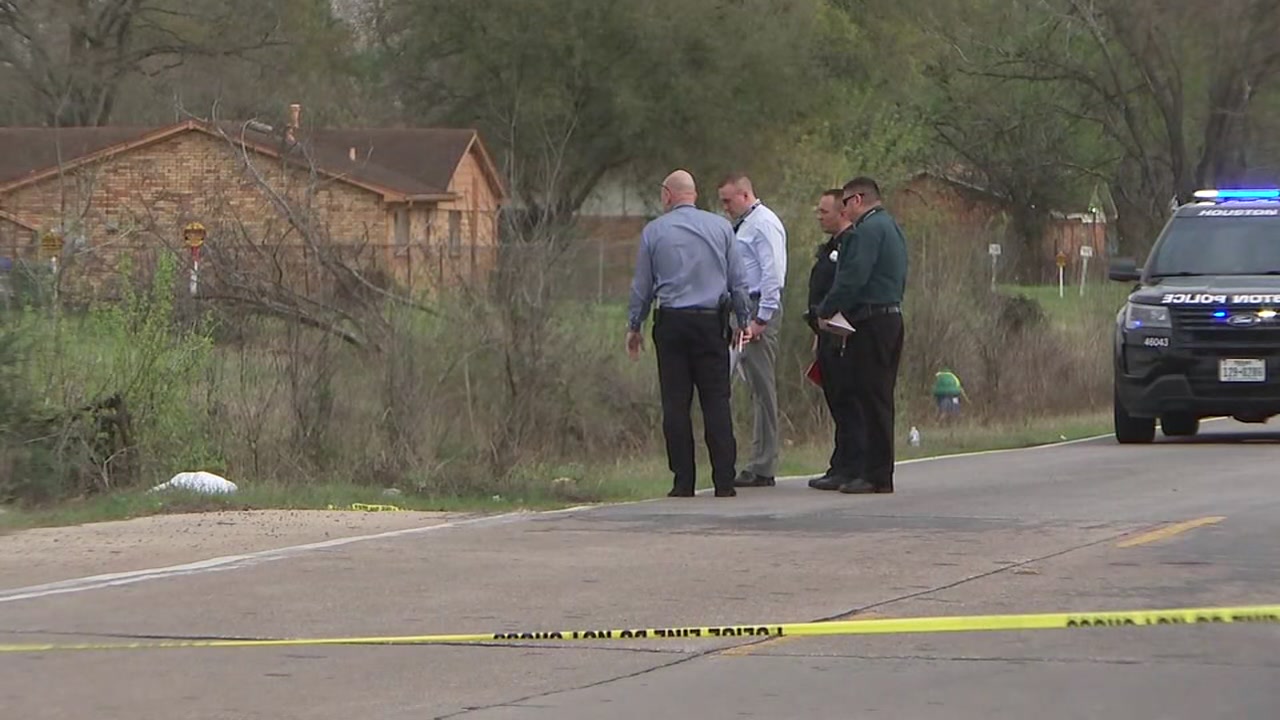 Woman found dead on side of road in NE Houston