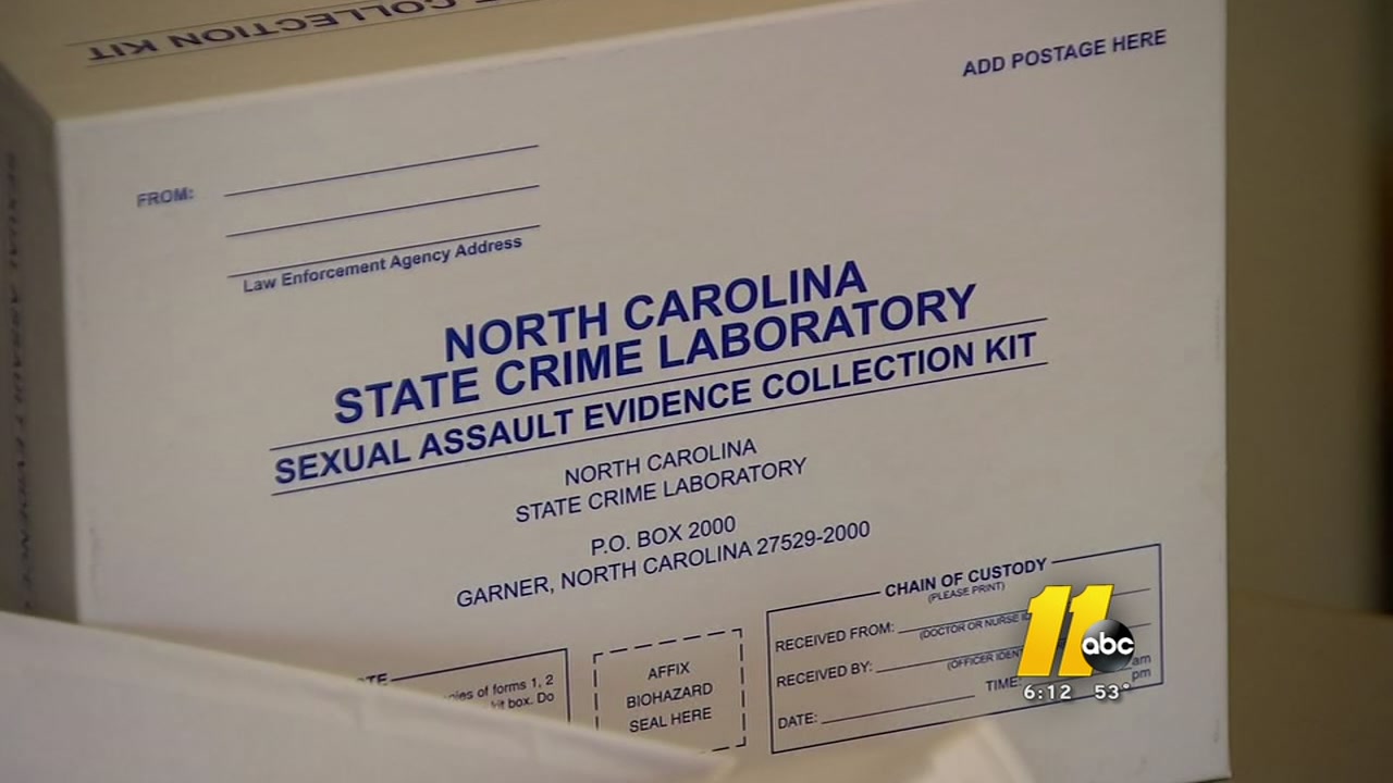 Thousands of rape kits go untested in North Carolina