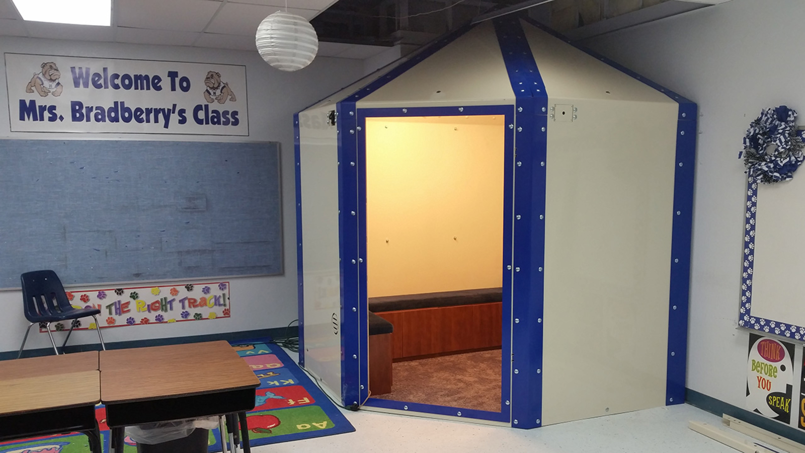 ShelterInPlace Step inside the bulletproof shelter designed to