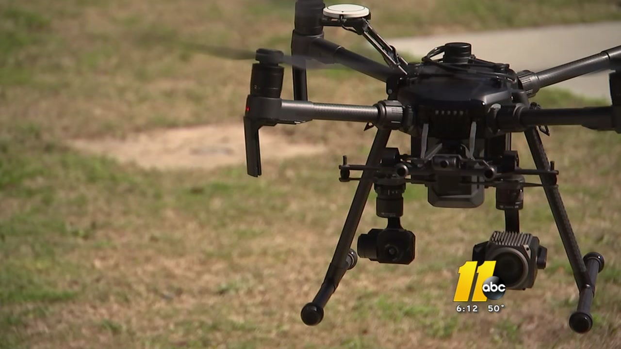 Drone finds girl