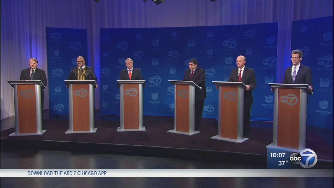 Democrats take aim at gun control, school safety, each other in ABC 7 debate