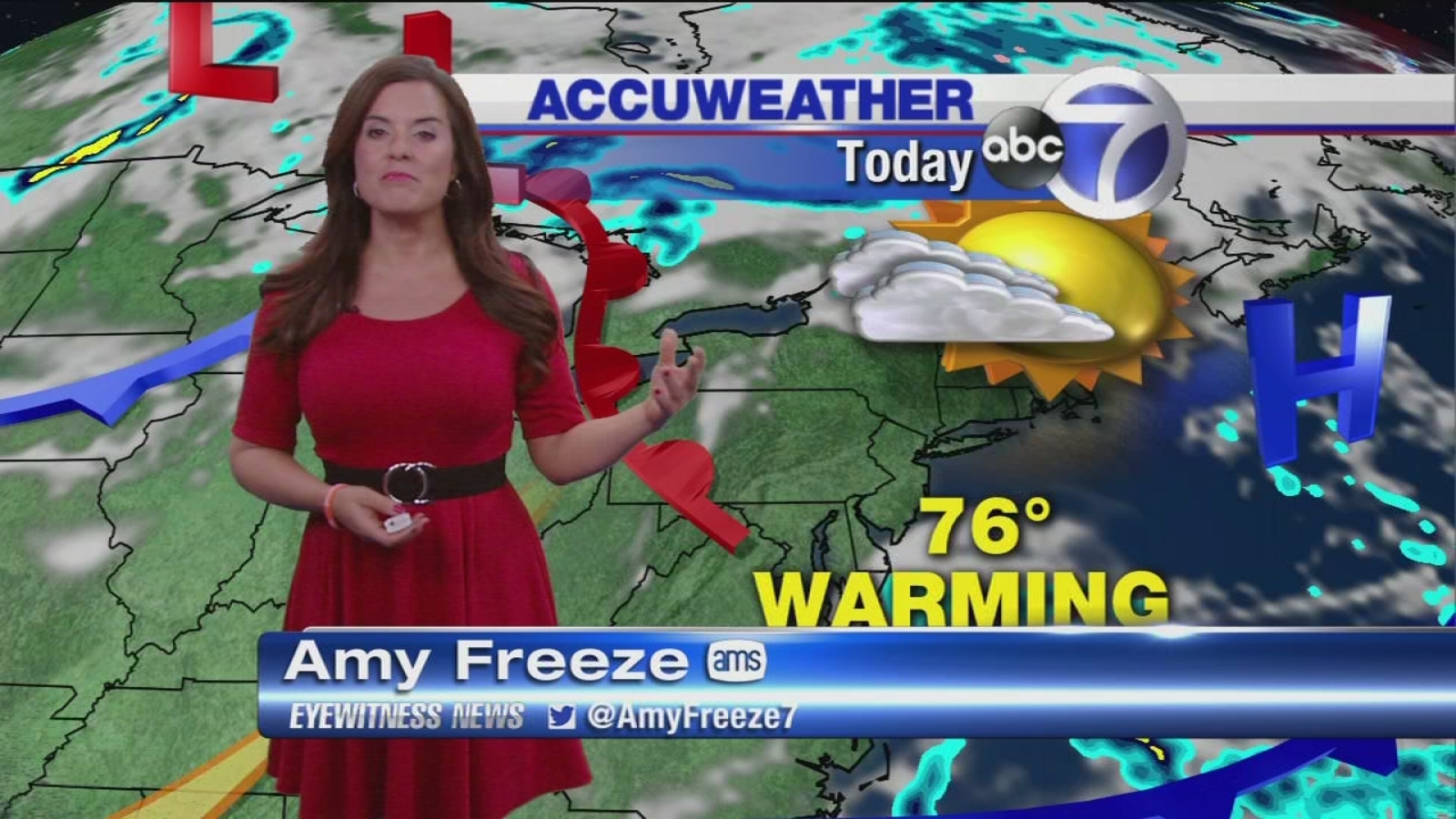 AccuWeather Day Planner Nice Saturday ABC7 New York