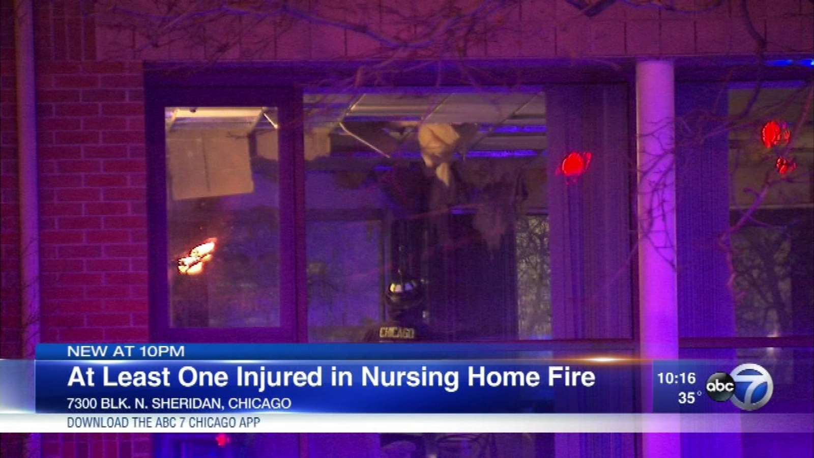 One injured in Rogers Park nursing home fire ABC7 Chicago