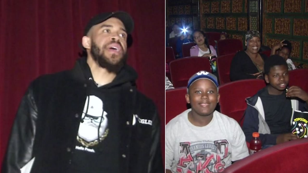Warriors' Javale McGee takes dozens of Oakland kids to see 'Black Panther'