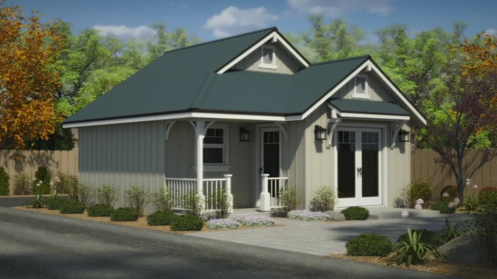 Tiny home construction is underway in Old Town Clovis ABC30 Fresno