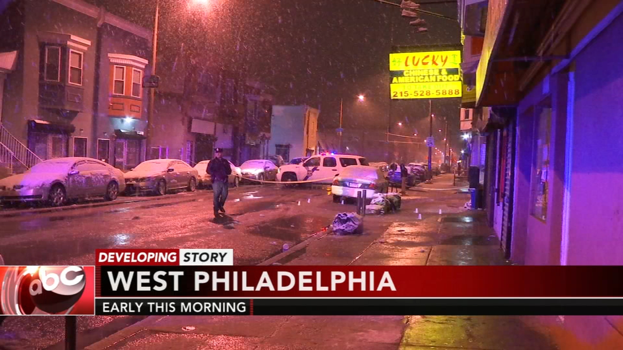 3 shot in West Philadelphia