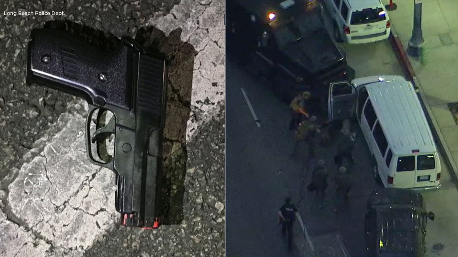 Long Beach standoff with armed man ends in deadly officerinvolved