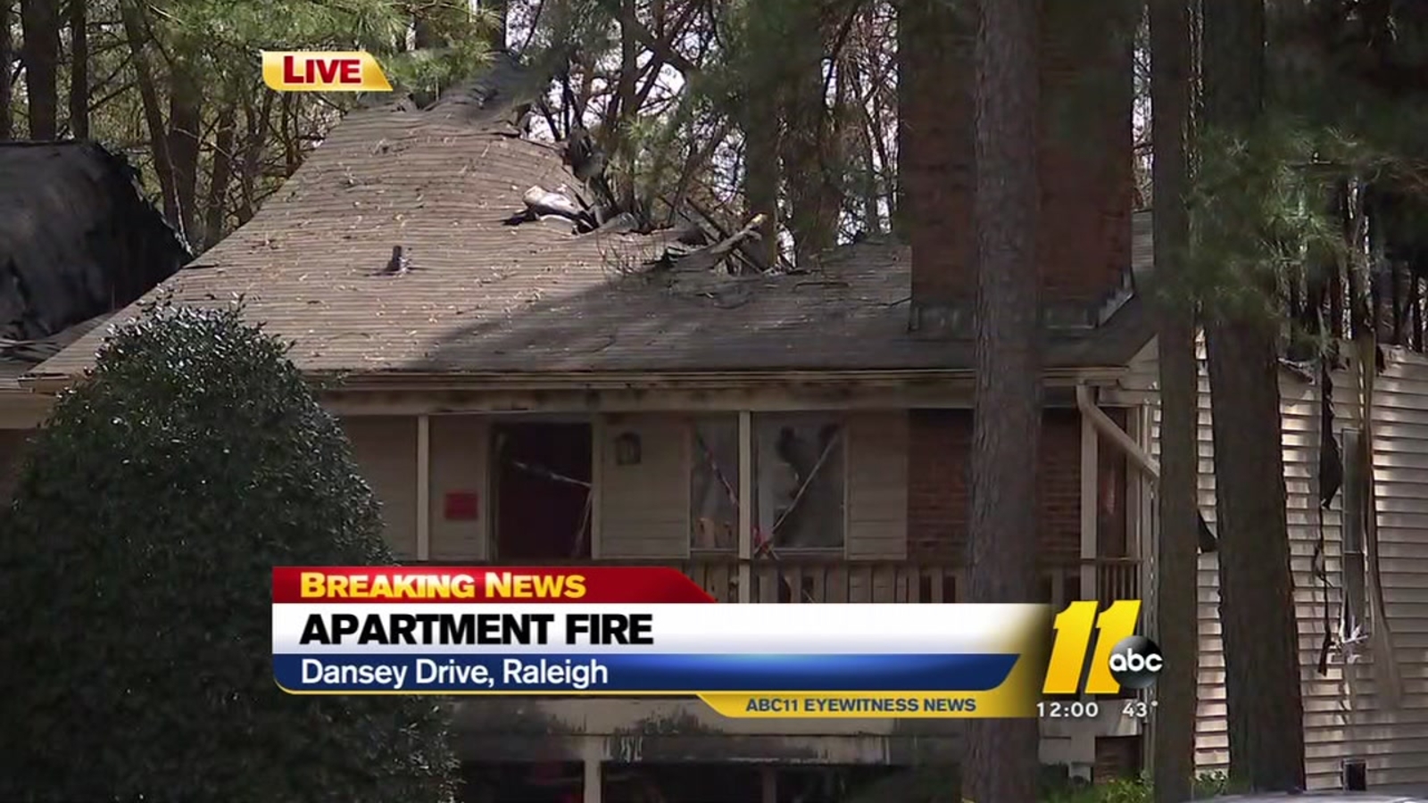 5 displaced after twoalarm fire breaks out at Raleigh apartment