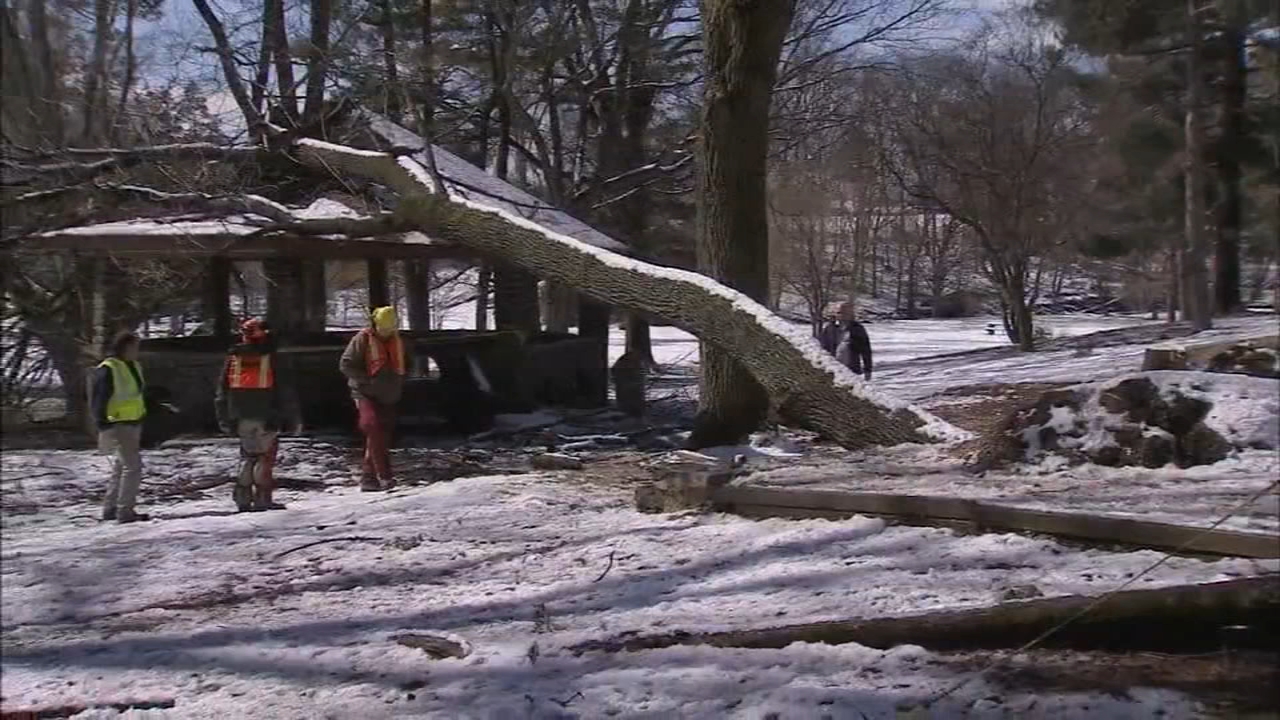 Cleanup continues following noreaster