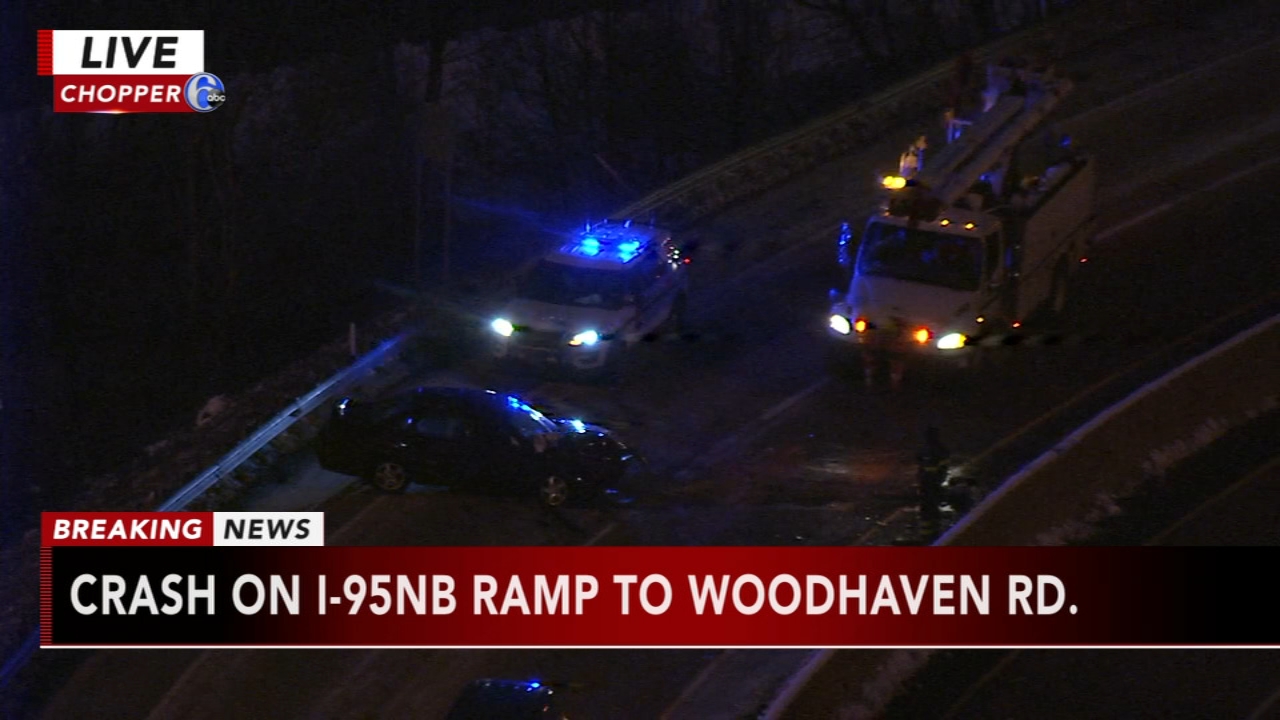 Crash on I-95 ramp