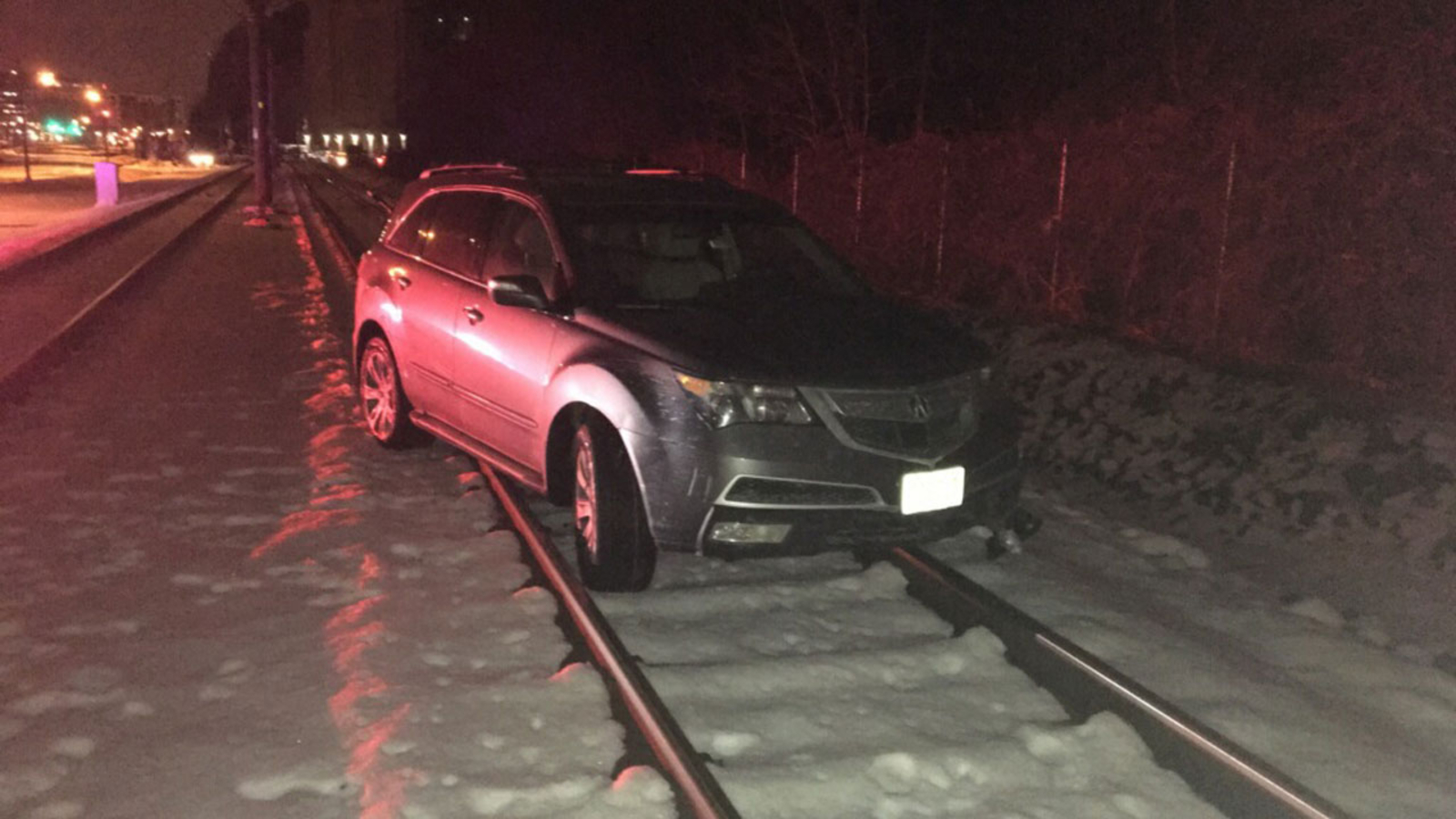 New Jersey woman charged with DWI for driving car onto Weehawken train ...