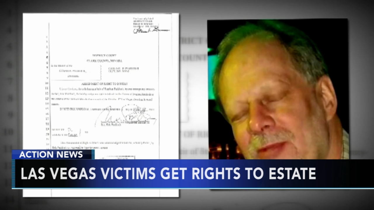 Las Vegas shooting victims to benefit from gunman's estate