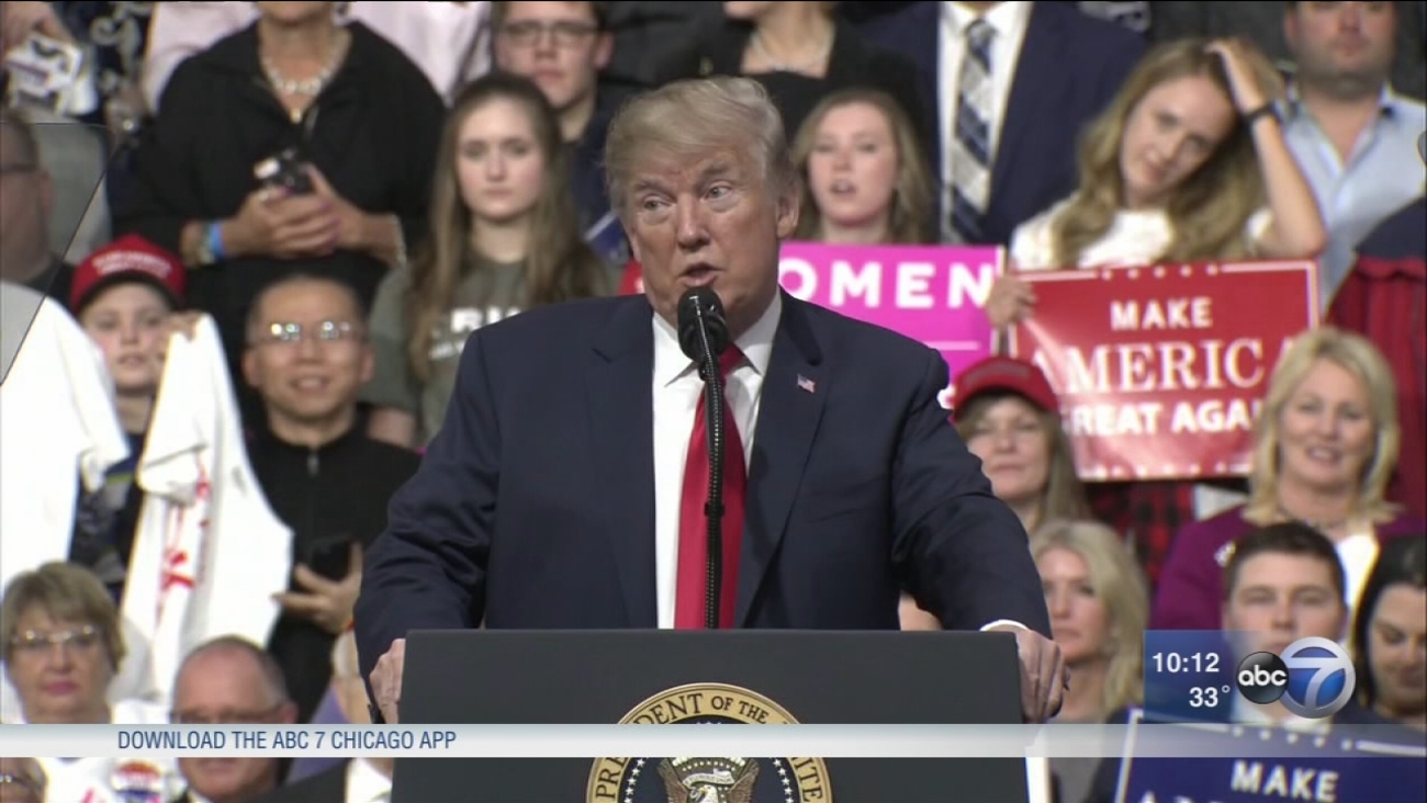 Trump campaigns for Pennsylvania Congressional candidate