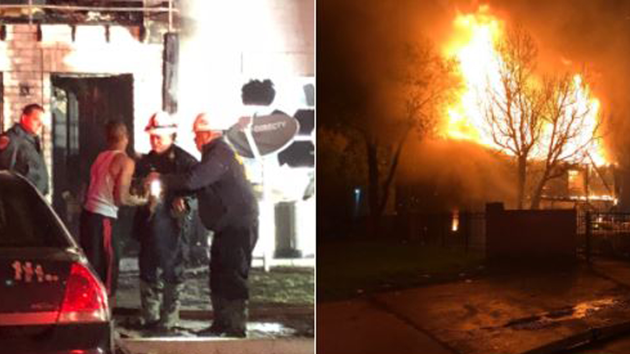 Families escape apartment fire