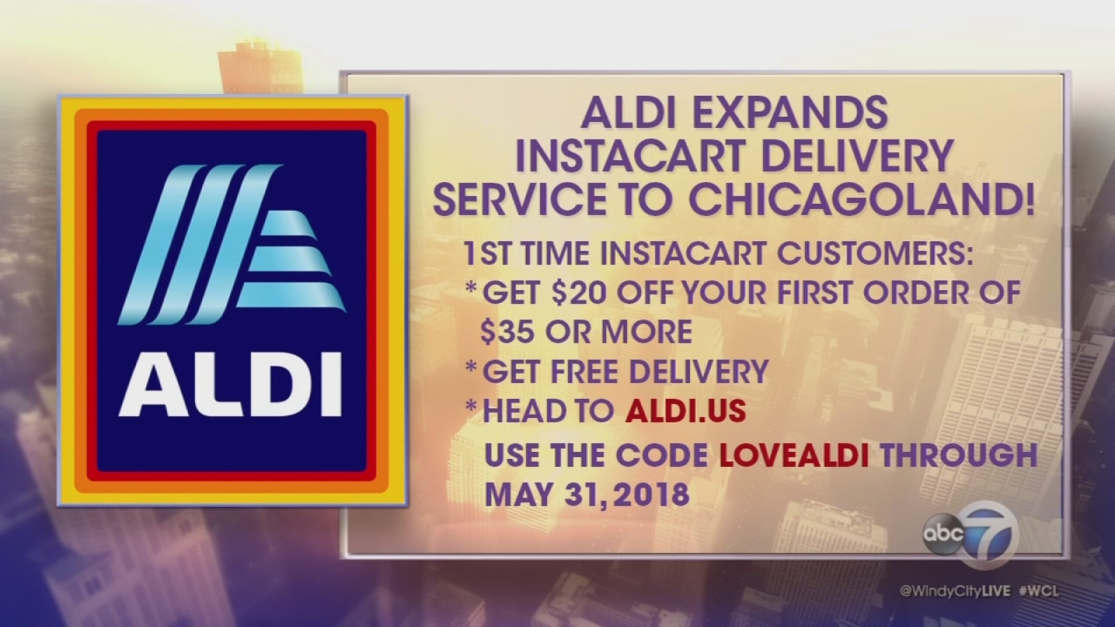 ALDI brings Instacart to Chicago area ABC7 Chicago