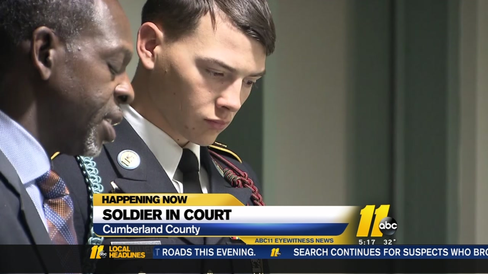 Soldier appears in court for childshooting incident ABC11 RaleighDurham
