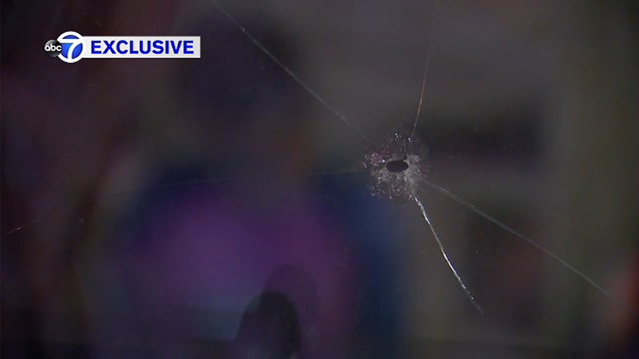Family finds bullet holes in child's window