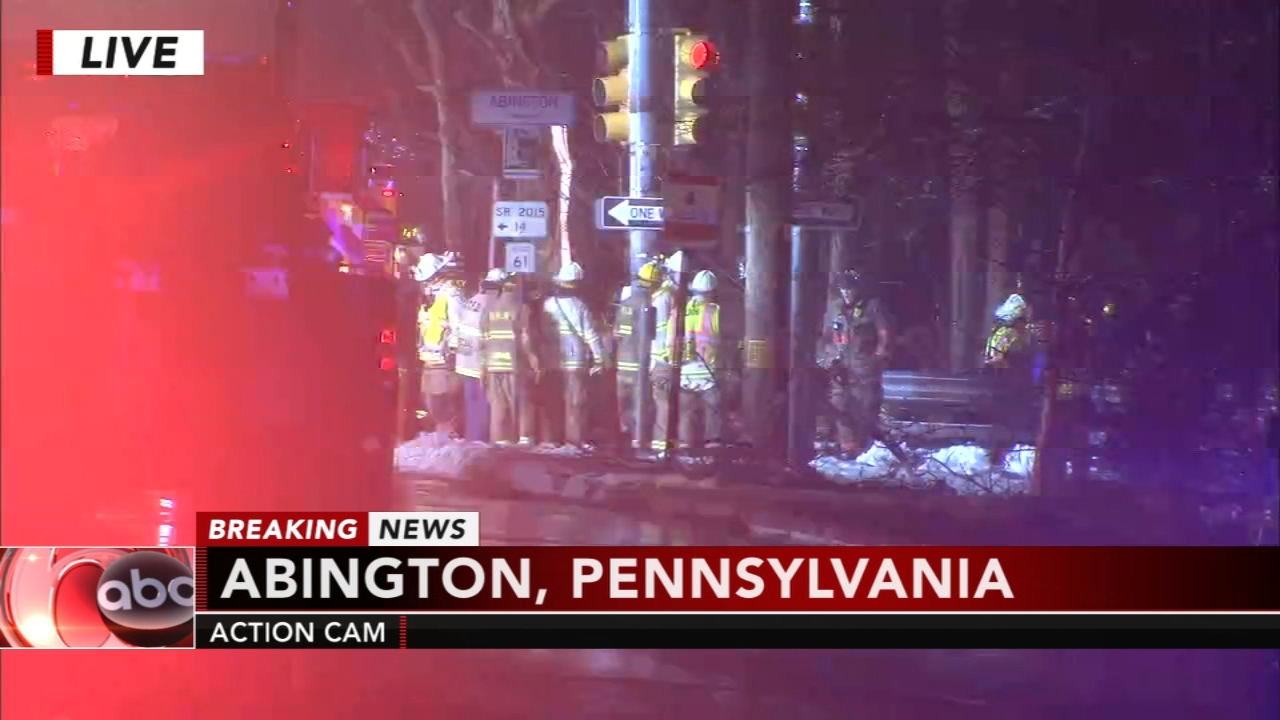 Serious crash in Abington