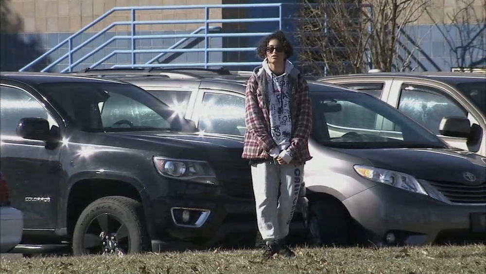 Student defies suspension threat to walk out of NJ school