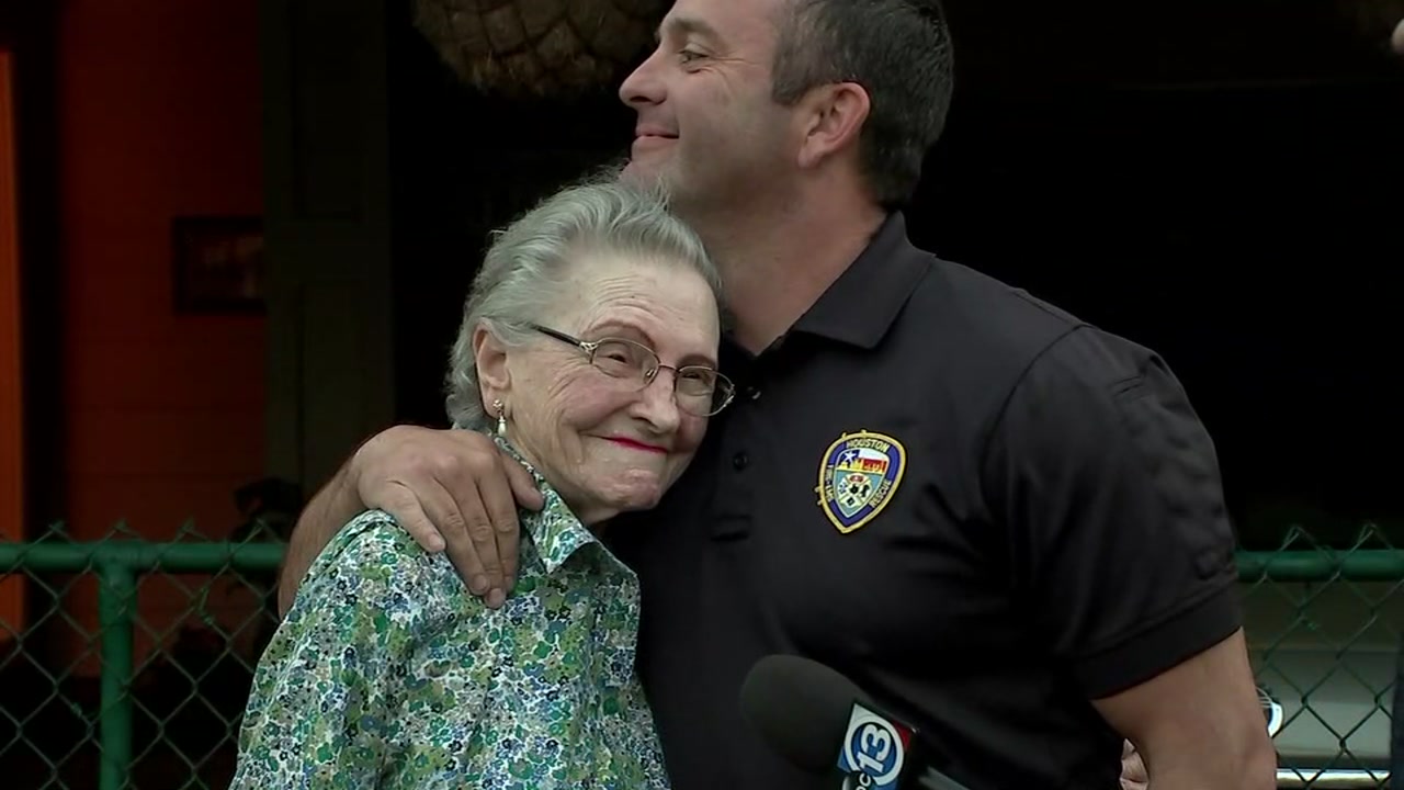 Firefighters surprise widow celebrating her 92nd birthday