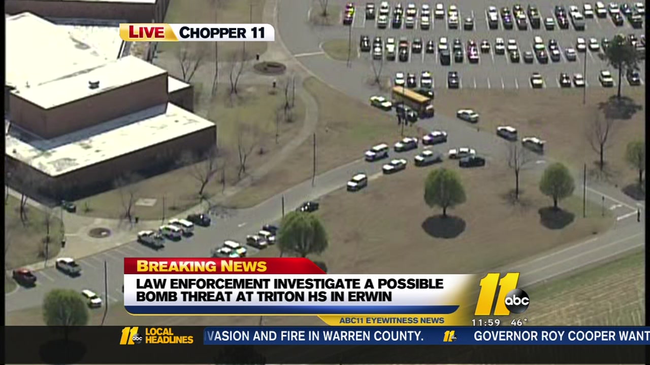 Students evacuated from Harnett County school