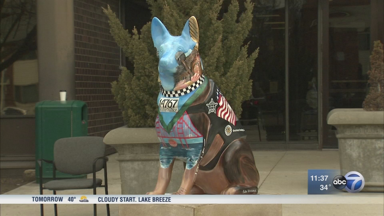 K9 memorial honors fallen CPD officer