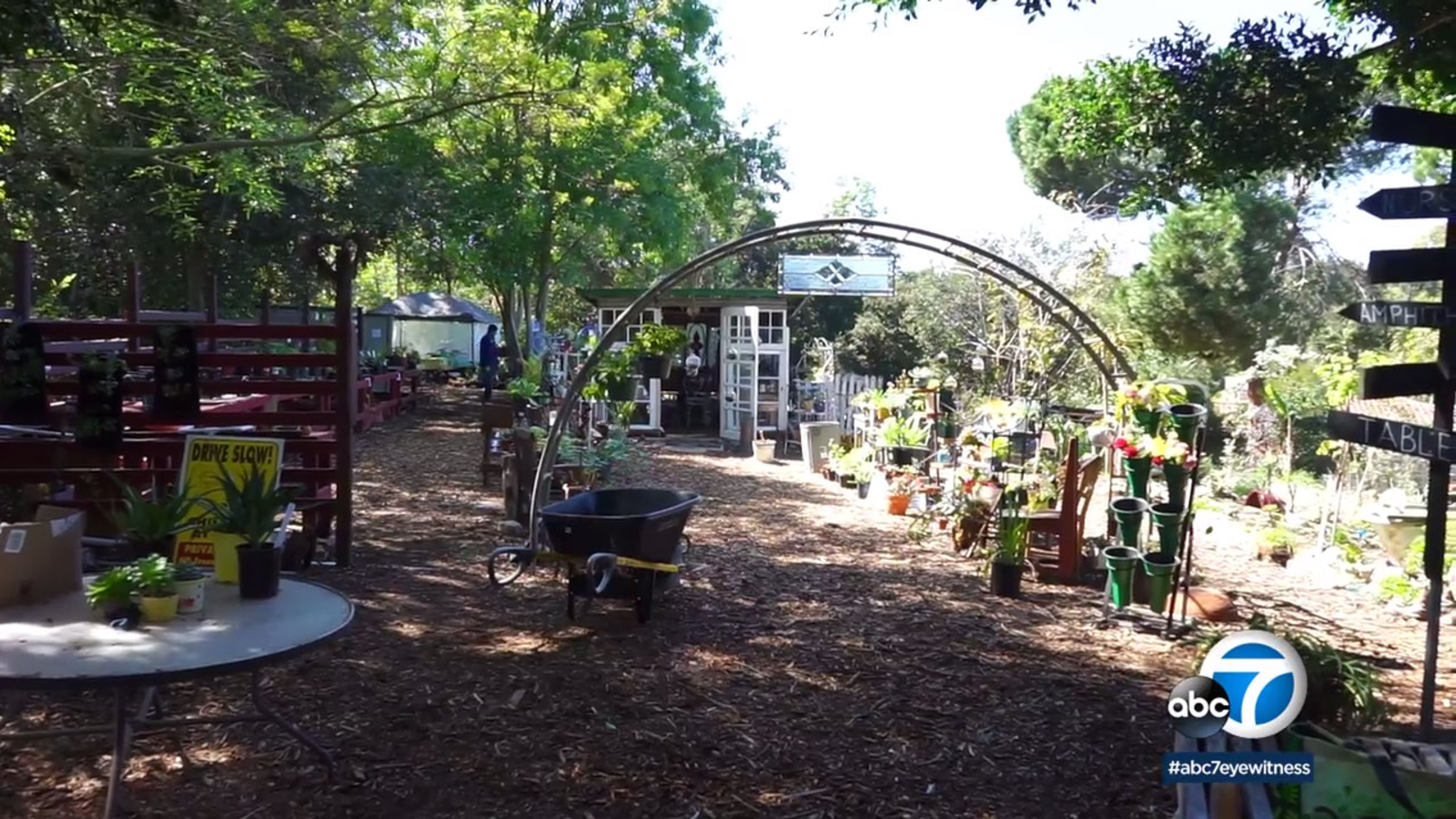 Palos Verdes garden growing job skills for people with special needs
