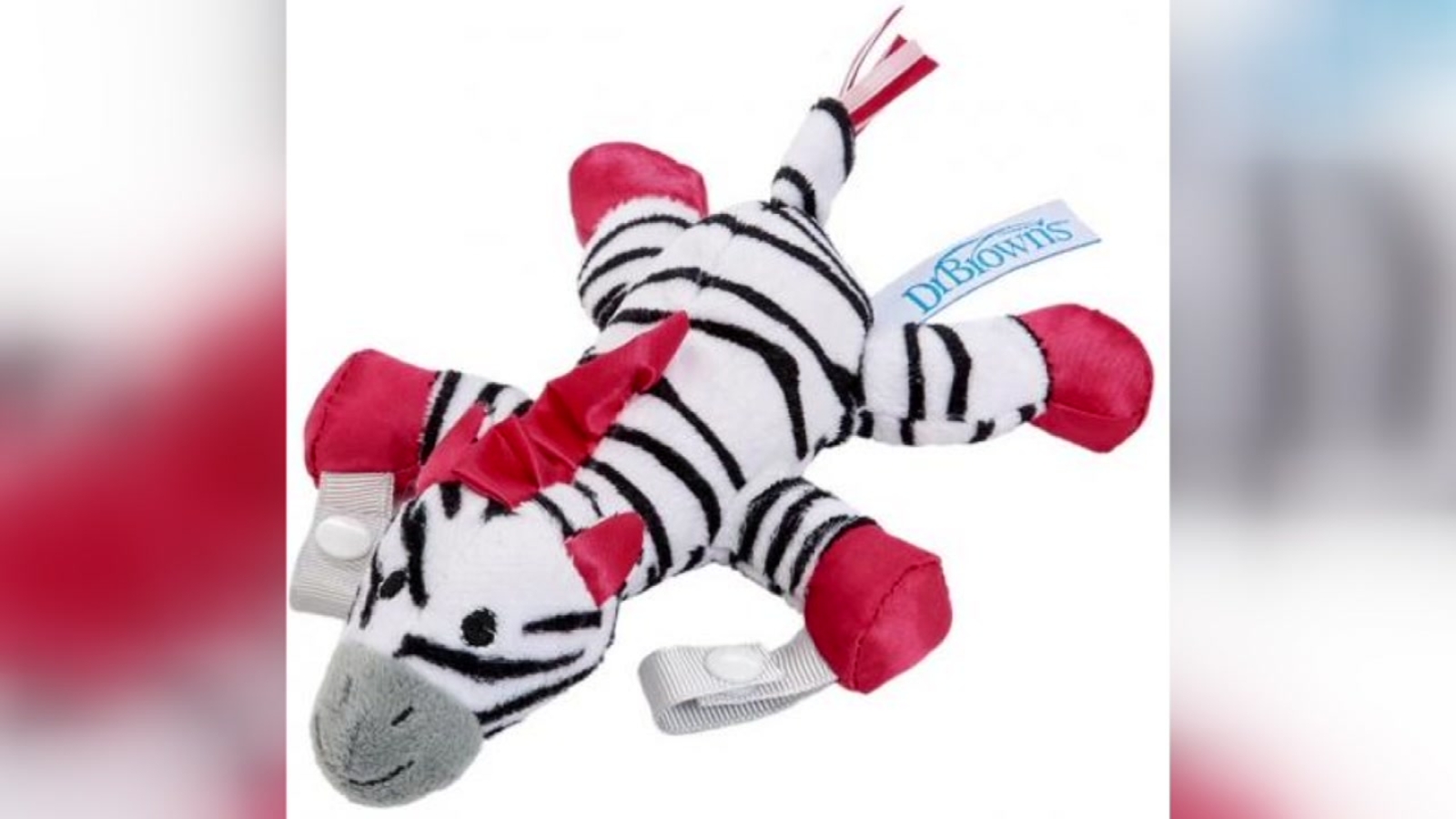 Nearly 600,000 pacifier and teether holders recalled due to choking