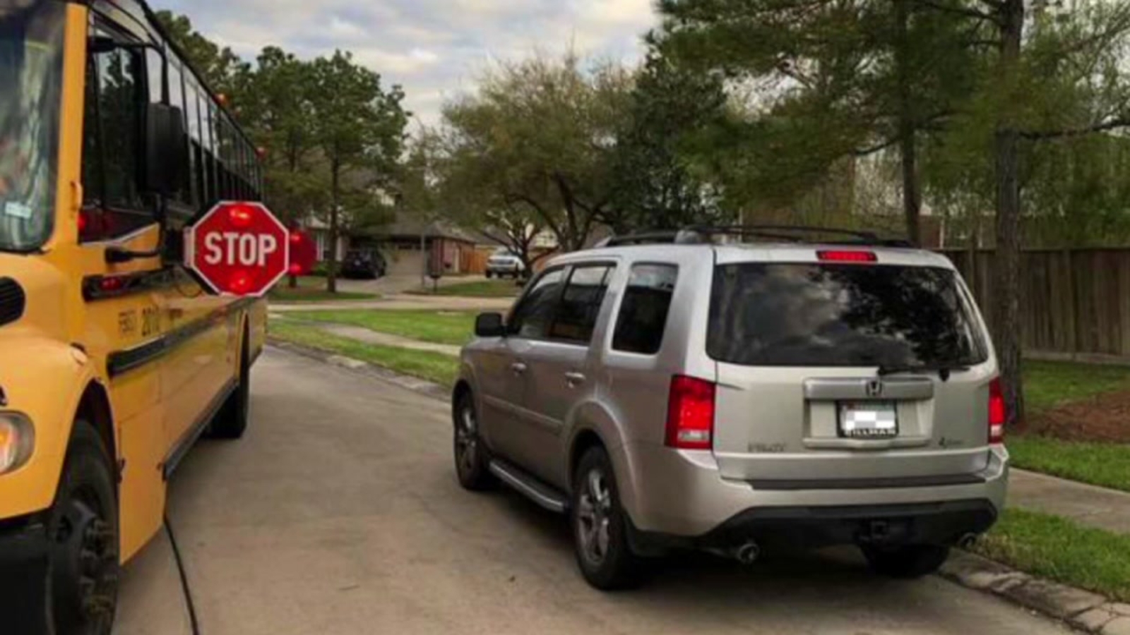 Driving past a stopped school bus? Police cracking down on drivers ...
