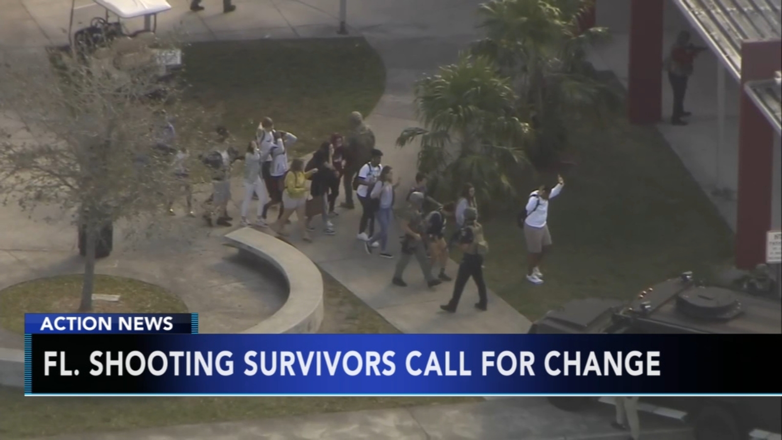 Florida school shooting survivors take their mission abroad - 6abc ...